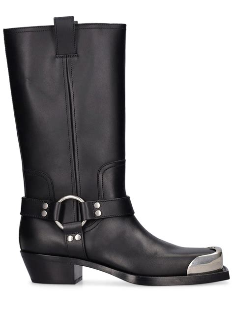 gucci cowboy boots mens|gucci thigh high boots sale.